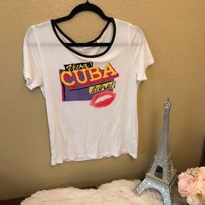 Eva Mendes Viva Cuba Libre t-shirt